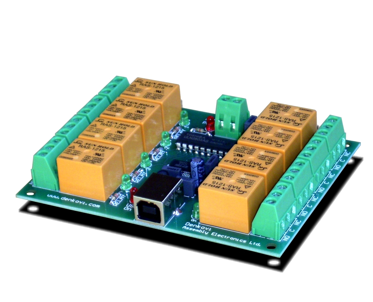 USB 8 Canaux Carte Relais / relays 7A(220V) / USB relay board eBay